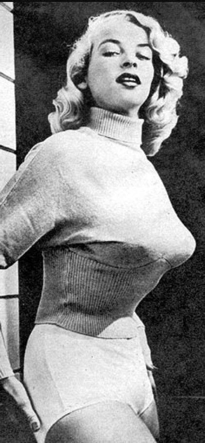 Sweater Girl Eve Mayer Bullet Bra Vintage Bra Bra Photos