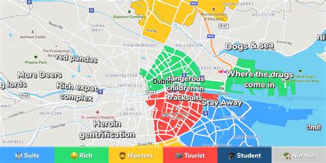 dublin neighborhood map