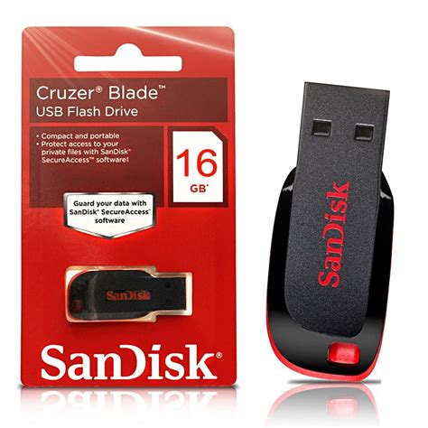 sandisk gb cruzer blade usb flash drive memory stick  thumb key black sandisk  mahir