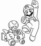 Mario Coloring Pages Colouring Kart Toad Printable Kids Super Print Adult Clipart Malvorlagen Bros Coloringhome Para Pokemon Dibujos Cartoon Bowser sketch template