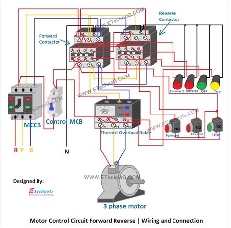 wiring diagram   phase motor   wires  connections   control panel