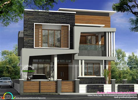 modern kerala home architecture kerala home design  floor plans  dream houses