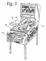 Pinball Drawing Patent Patents Machine sketch template