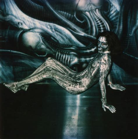 H R Giger S Private Polaroids Are Just As Creepy As You