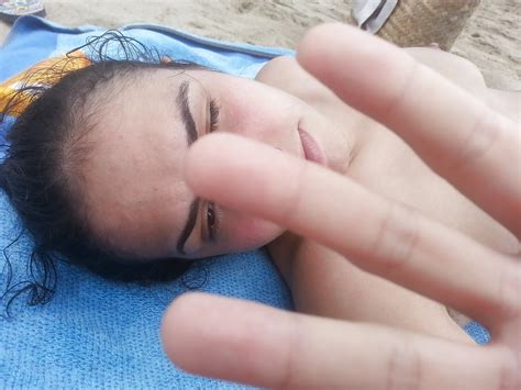 Ex Girlfriend Topless Beach Vacation 11 Pics Xhamster