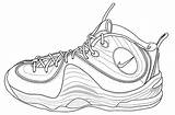 Nike Coloring Pages Shoes Lebron Drawing Sneakers Color Sheets Printable Basketball Getdrawings Popular Getcolorings Paintingvalley Print sketch template