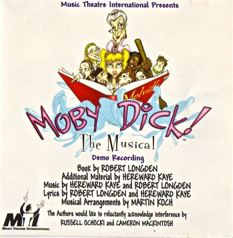 Moby Dick The Musical Robert Longden And Hereward Kaye Hereward Kaye