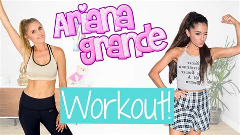 Ariana Grande Inspired Workout Rebecca Louise Youtube