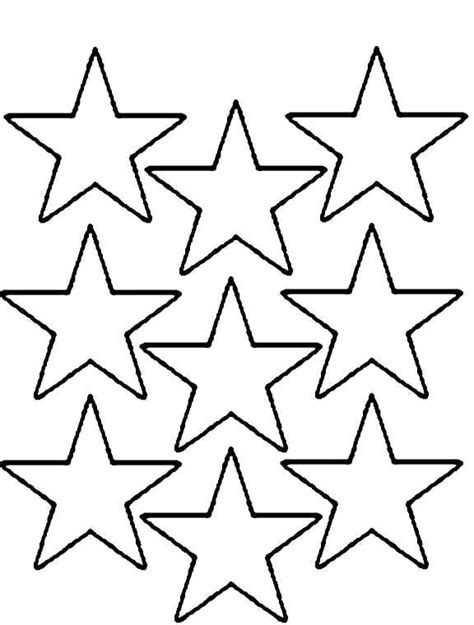 stars coloring pages multi stars print coloring pages  pictures