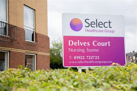 delves court care home  select healthcare group