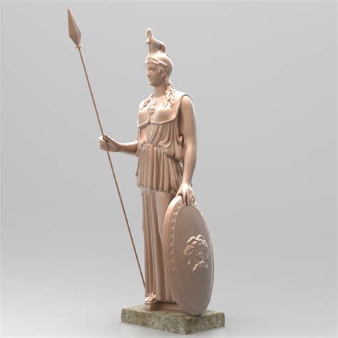 Athena Statue 3d Model Max Pdf