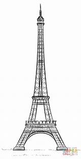 Eiffel Tower Coloring Tour Drawing La Pages Step Tutorials Draw Paris Drawings Kids Printable Easy Painting Beginners Skyline Silhouette E sketch template