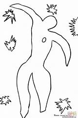 Matisse Henri Icare Supercoloring Chagall Arcimboldo Atividades Stampare Quadri Niños Miro Kunstunterricht Resultado Vanguardias Artisticas Geométrico Ikarus Recortes Leicht Icaro sketch template