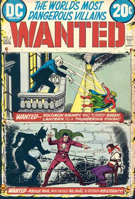 wanted  worlds  dangerous villains  comic books