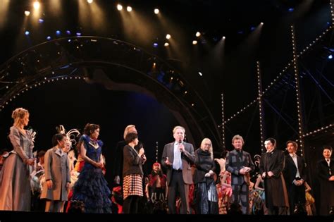 photo coverage lloyd webber visits japan for love never