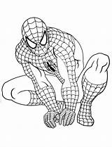 Spiderman Coloring Print Color Kids Pages Sites sketch template