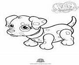 Parade Pet Coloring Pages Dalmatian Dog Cute sketch template