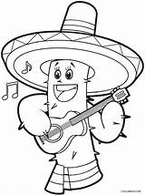Mayo Cinco Coloring Printable Pages Kids sketch template