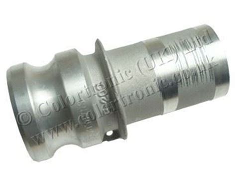 mm  aluminium male connector part  motan colortronic