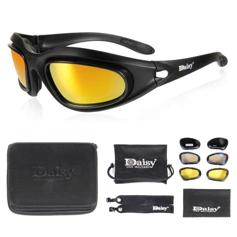 sporting goods daisy c5 ballistic goggles polarized tactical military