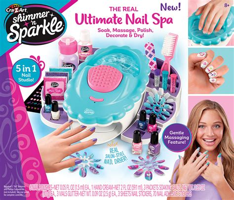 shimmer  sparkle ultimate nail spa    nail spa cra  art
