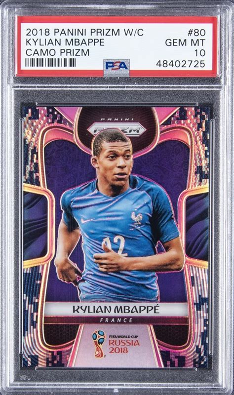 Auction Prices Realized Soccer Cards 2018 Panini Prizm World Cup Kylian