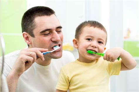 brushing teeth  kids