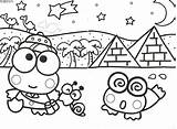 Keroppi Coloring Pages Sanrio Hello Kitty Kawaii Kero Melody Aphmau Cartoons Colouring Characters Printables Chan Choose Board Post Garcia Maria sketch template