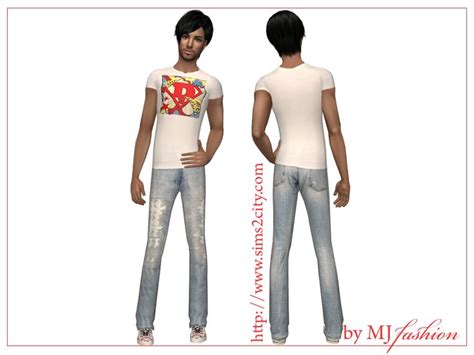 pin  sims  male clothes
