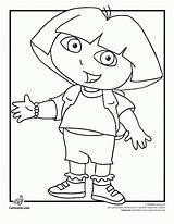 Coloring Pages Dora Jr Diego Printable Explorer Nick Kids Book Colouring Books Characters Print Cartoon Party Disney Color Popular Coloringhome sketch template