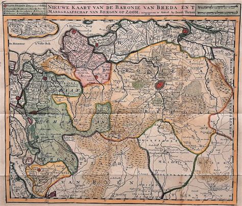 nederland breda  tirion  keizer nieuwe kaart van de catawiki