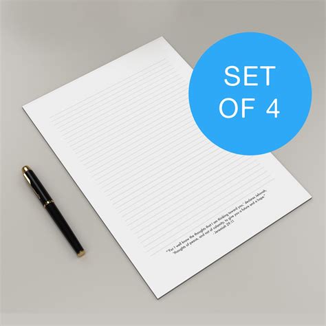jw letter writing paper template set   featuring encouraging
