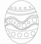 Easter Egg Coloring Printable Pages Template Blank Clipart Templates Kids Coloringhome Book Library Popular Advertisement Coloringpagebook Line sketch template