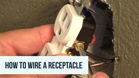 wiring  receptacle youtube