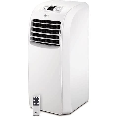 lg  btu  portable air conditioner  remote control white appliances air
