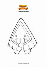 Pokemon Snorunt Raboot Colorare Disegno Supercolored Pages Ausmalbilder Ausmalbild sketch template