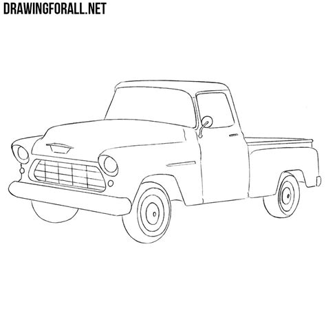draw  chevy truck