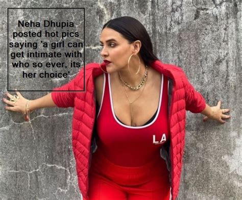 sexy neha dhupia posted hot pics saying a girl can get