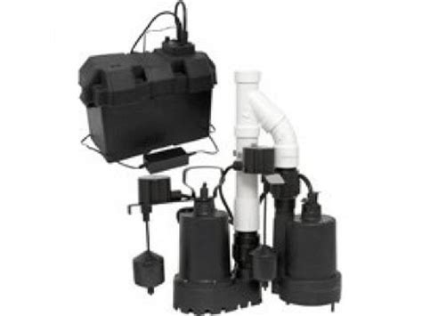 sump pump kit wbat backup decko products sump pumps   neweggcom