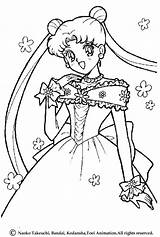 Sailor Prinzessin Serenity Hellokids Ausmalen sketch template