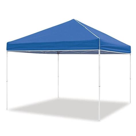 shade  ft  square blue picnic table canopy   canopies department  lowescom