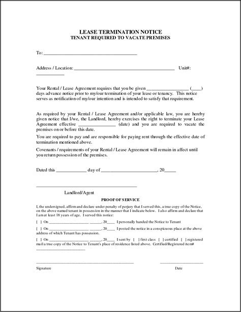 landlord tenant eviction notice sample form resume examples nvzdnow
