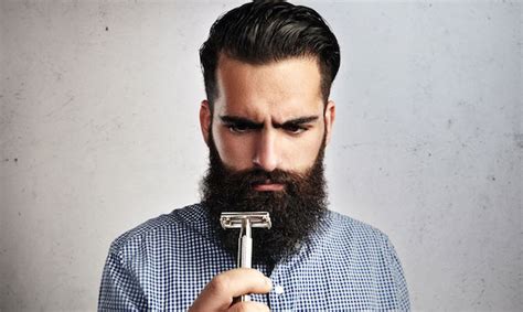 How To Transition From A Beard To Shaving Daily Huffpost Life