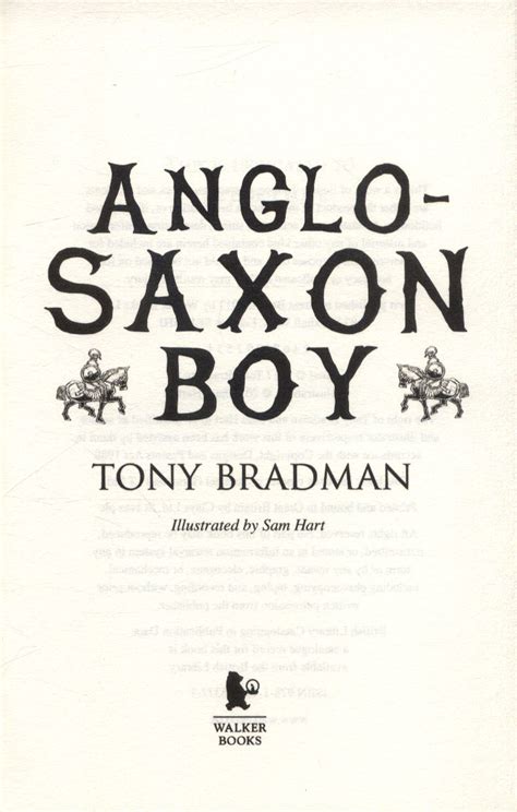 anglo saxon boy  bradman tony  brownsbfs