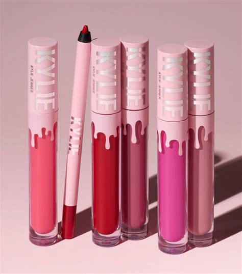 Kylie Cosmetics 405 Red Velvet Velvet Lip Kit Harrods Uk