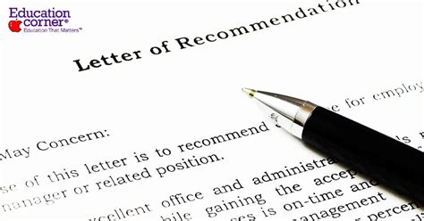 write  recommendation letter    write