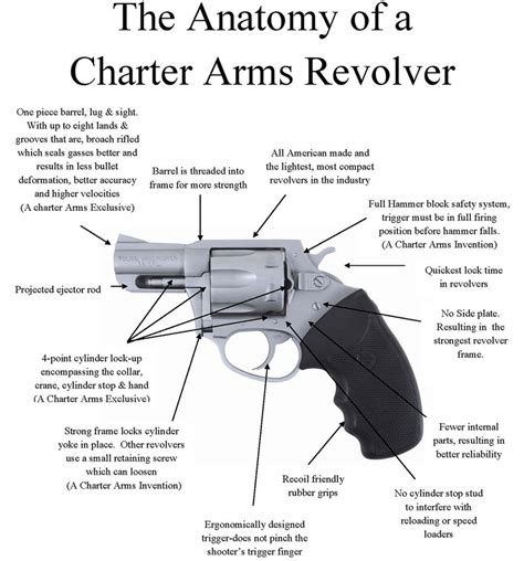 anatomy   charter arms revolver charter arms