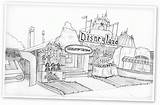 Disneyland Rides Coloringhome sketch template