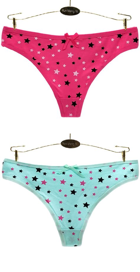 yun meng ni 2019 ladies underwear cute stars sexy panties thongs buy