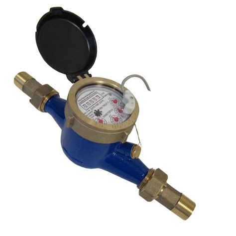 multi jet brass totalizing water meter pulse output prm